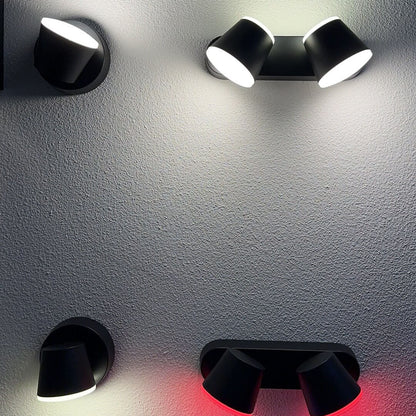 Industriële Verstelbaar Dubbele LED Buitenspot