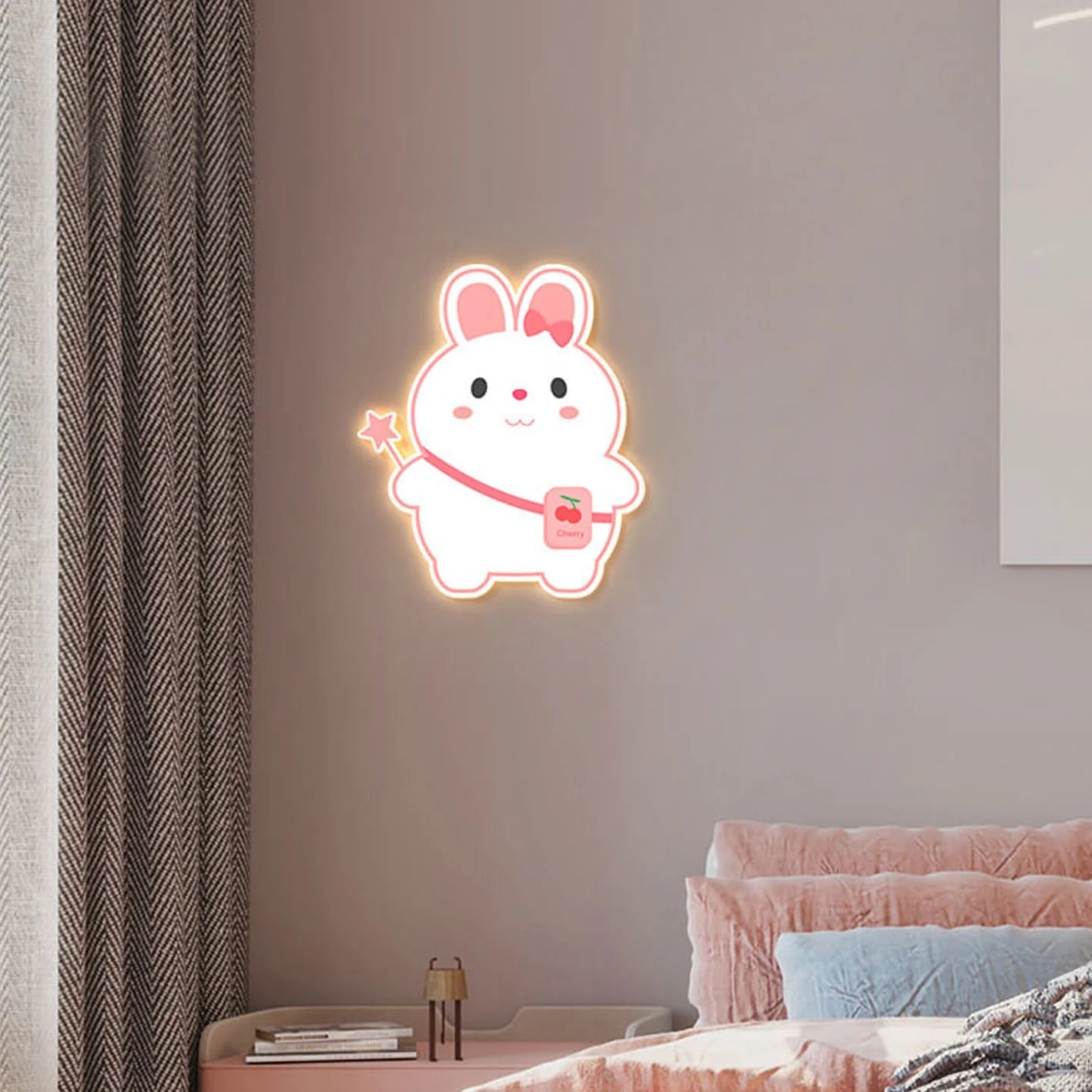 Creatieve Konijn & Eenhoorn Design LED Wandlamp