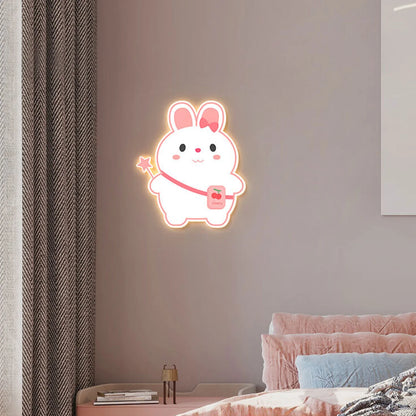 Creatieve Konijn & Eenhoorn Design LED Wandlamp