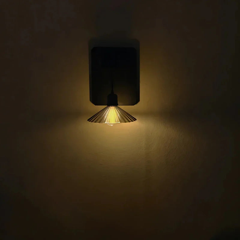 Moderne IP44 Geplooide Zonne Wandlamp