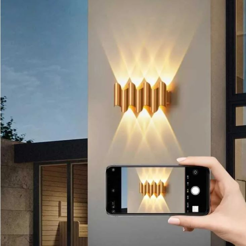 Moderne Aluminium LED Buiten Wandverlichting