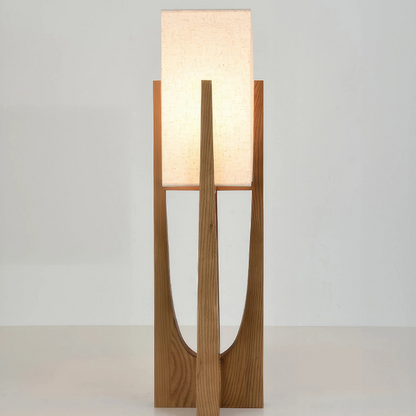 Japanse Stijl Houten Vloer- en Tafellamp