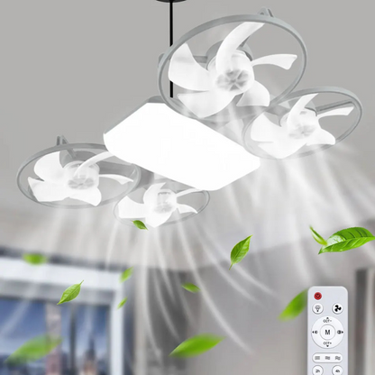 Zomerse Meerdere Propellers LED Plafondventilator