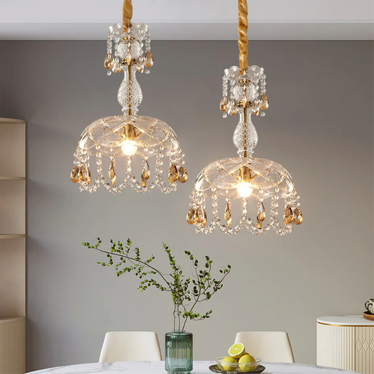 Luxe Ronde Hanglamp met Verfijnde Afwerking