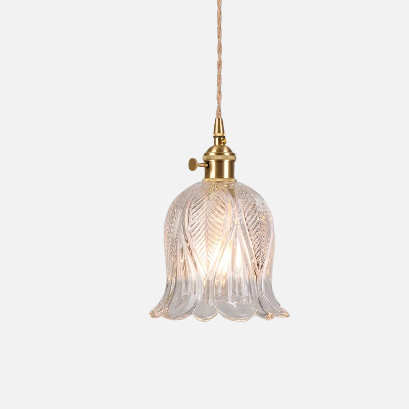 Scandinavisch Design Glazen Bloem Hanglamp