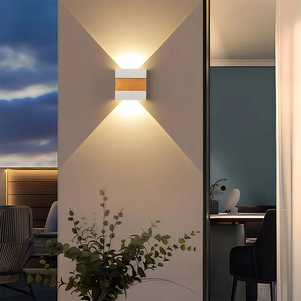Dubbele Hoofden LED Ingang Buitenlamp