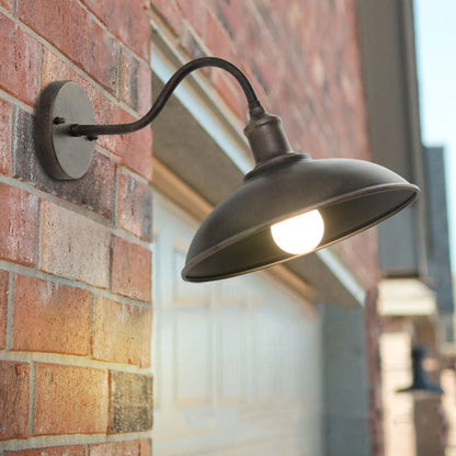 Komvormige IJzeren IP65 Waterdichte Buiten Wandlamp