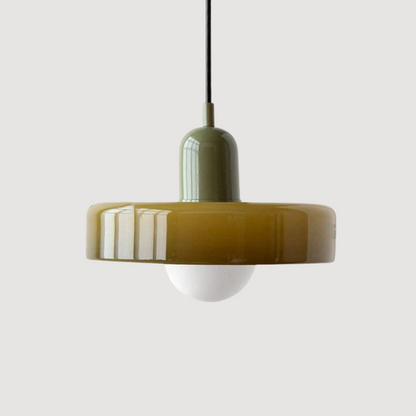 Bauglas Hanglamp – Retro Elegantie met Scandinavische Touch