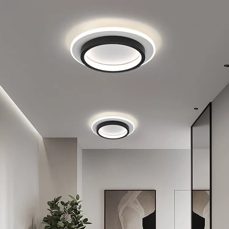 Flush Mount Metaal Acryl Ronde LED Plafondlamp