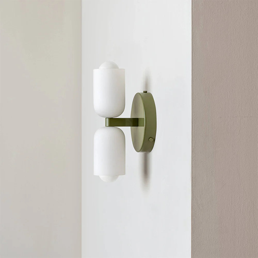 Acryl Wandlamp met Dubbel Licht – Warme Uitstraling in Stijlvol Design
