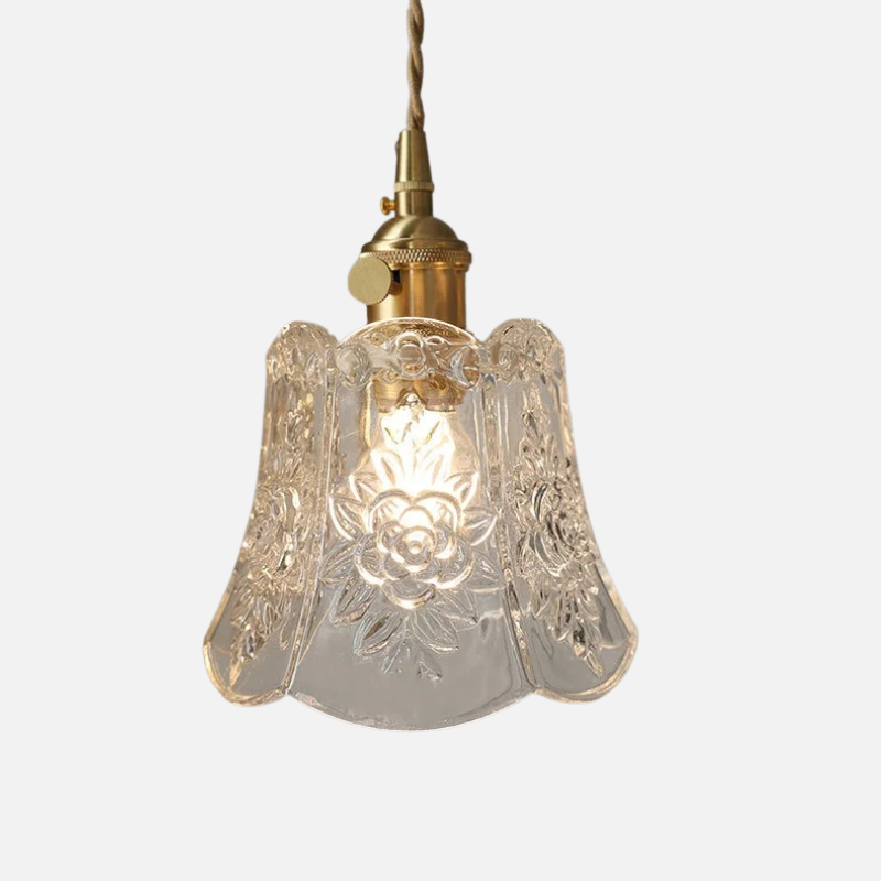 Scandinavisch Design Glazen Bloem Hanglamp