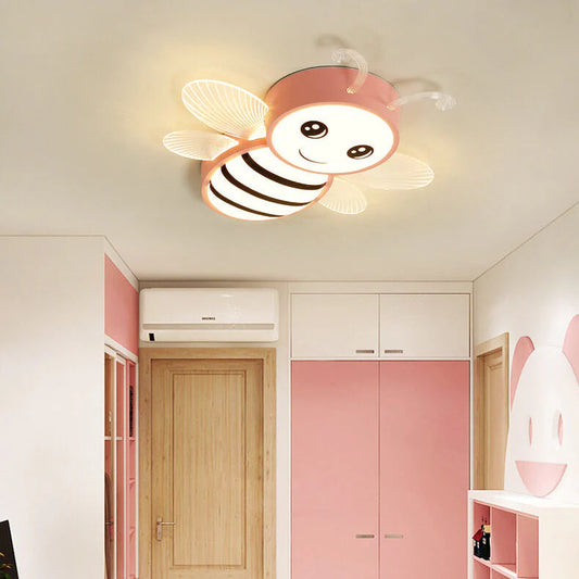 Moderne Creatieve Kinder Bijen LED Plafondlamp