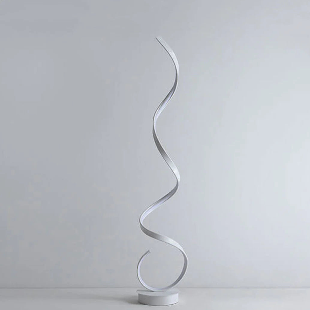Moderne Creatieve Gedraaide Lijn LED Vloerlamp