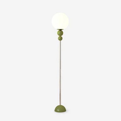 Clavel Glow-Moderne Vloerlamp van Metaal en Glas