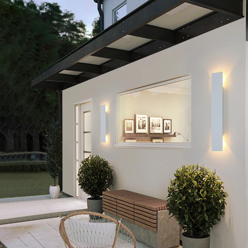 Moderne Slank Ontwerp IP65 LED Buitenwandlamp