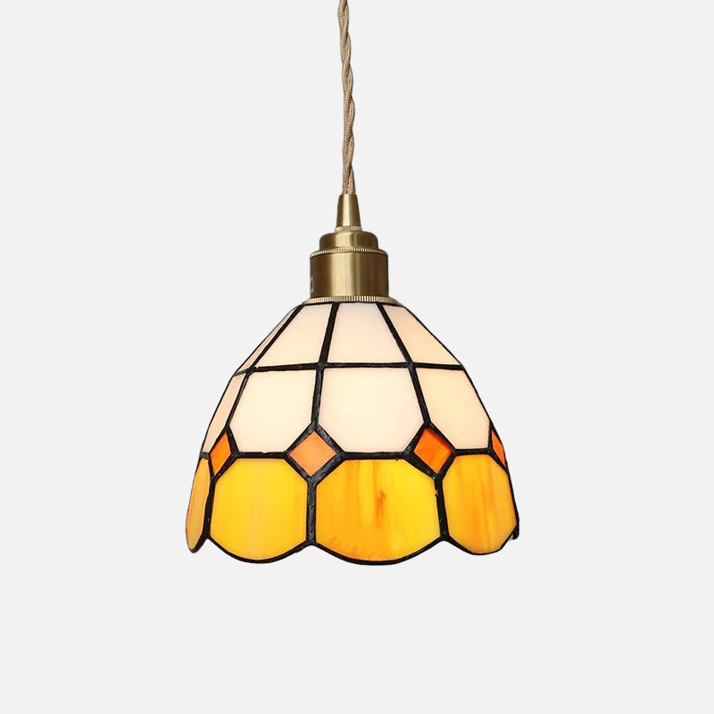 Verstelbare Glazen LED  Hanglamp in Retro Stijl