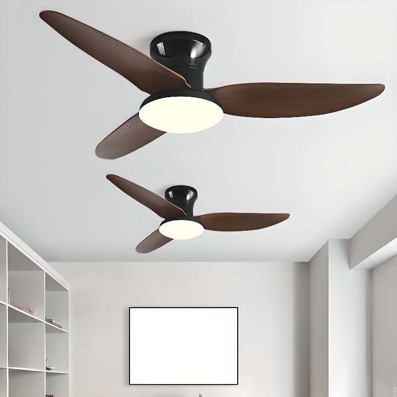 Moderne 3 Bladen Flushmount LED Plafondventilator