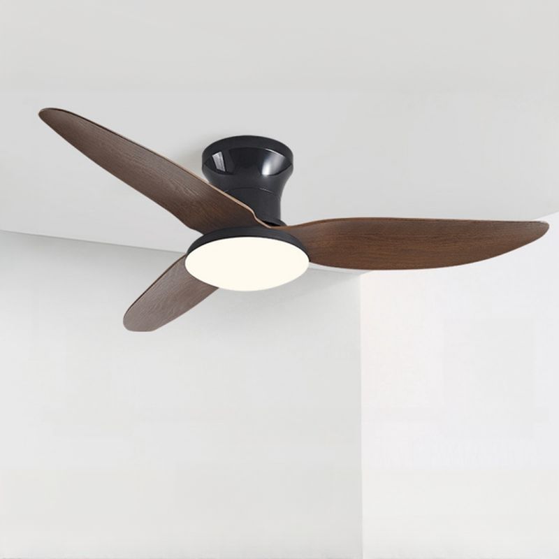 Moderne 3 Bladen Flushmount LED Plafondventilator