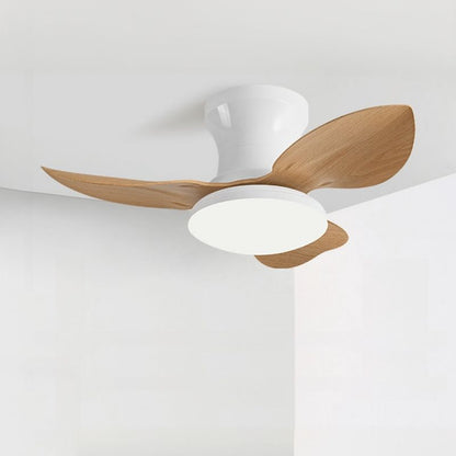 Moderne 3 Bladen Flushmount LED Plafondventilator