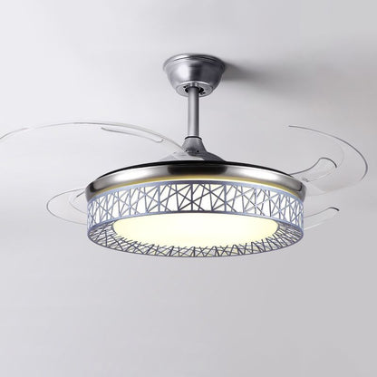 Ronde Moderne Plafondventilator met 4 Uitschuifbare Bladen