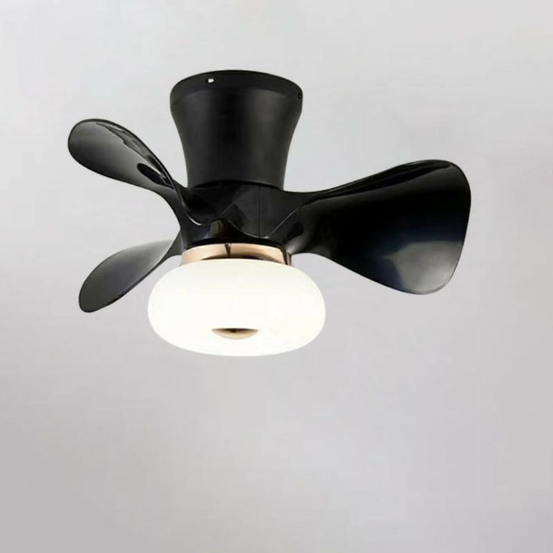 Scandinavische LED Plafondventilatorlamp met Acryl Kap