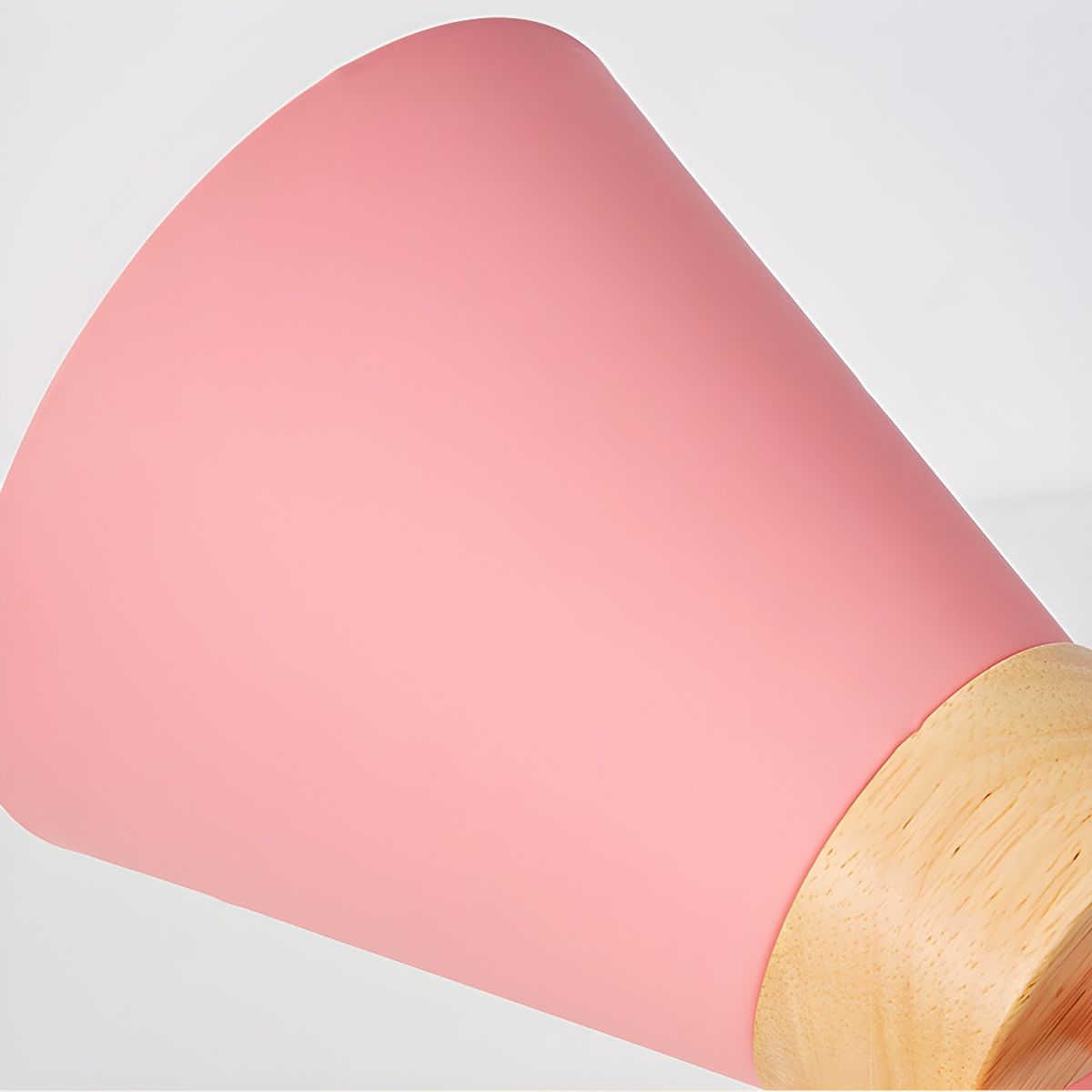Macaron Stijl Tafellamp met Gewei-Design en Klemvoet