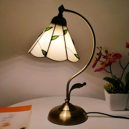 Tiffany Klassieke Glas-in-Lood Design Tafellamp