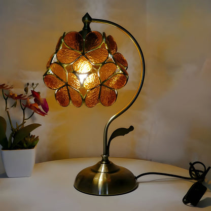 Tiffany Klassieke Glas-in-Lood Design Tafellamp