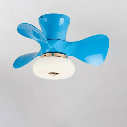 Scandinavische LED Plafondventilatorlamp met Acryl Kap