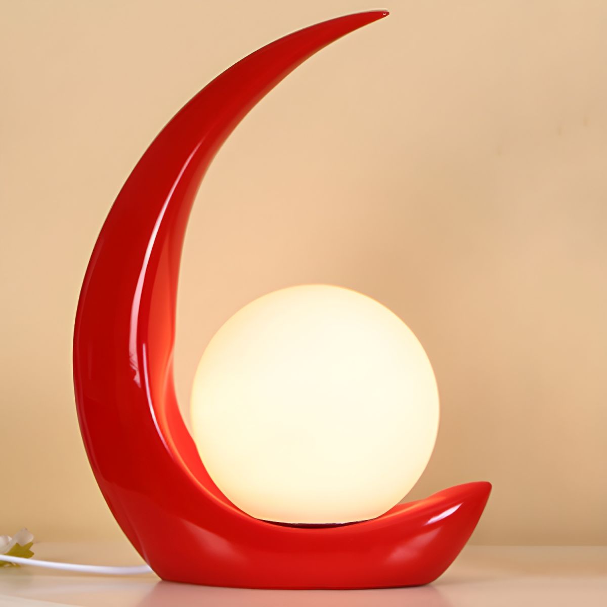 Minimalistisch Design Moderne Tafellamp met Glasbol