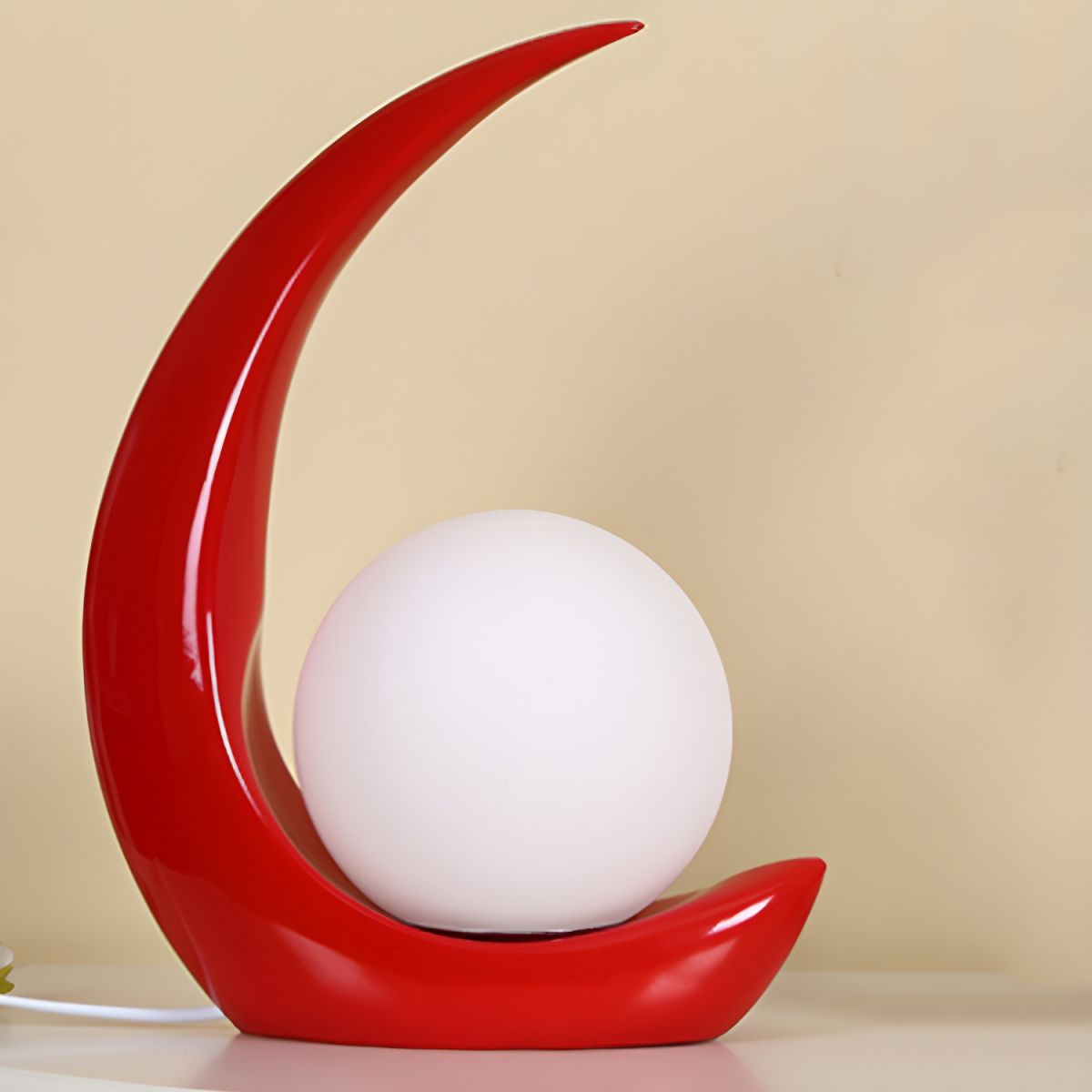 Minimalistisch Design Moderne Tafellamp met Glasbol