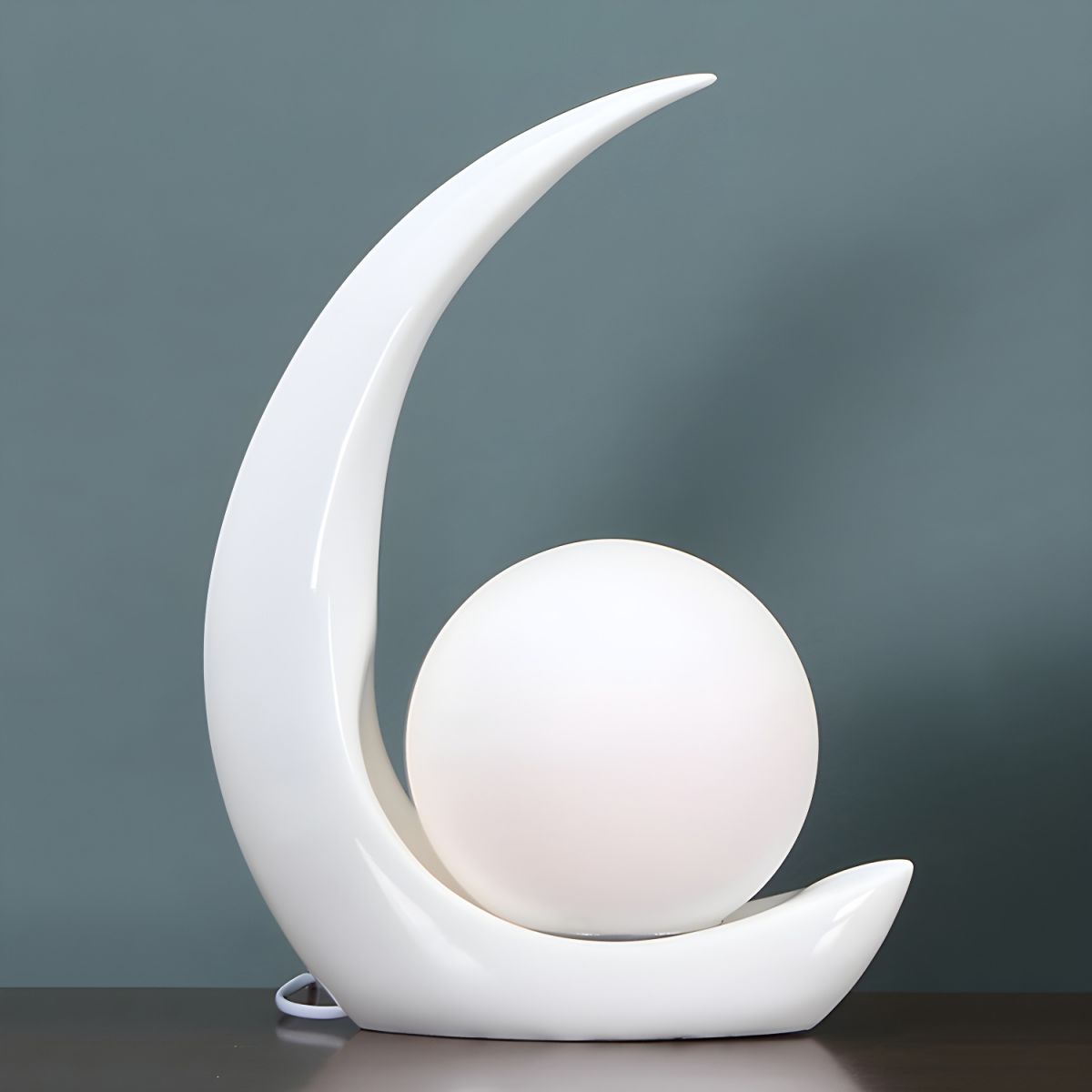 Minimalistisch Design Moderne Tafellamp met Glasbol