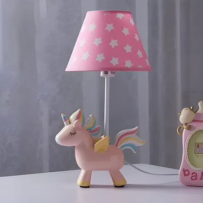 Moderne Roze Unicorn Decoratie Tafellamp