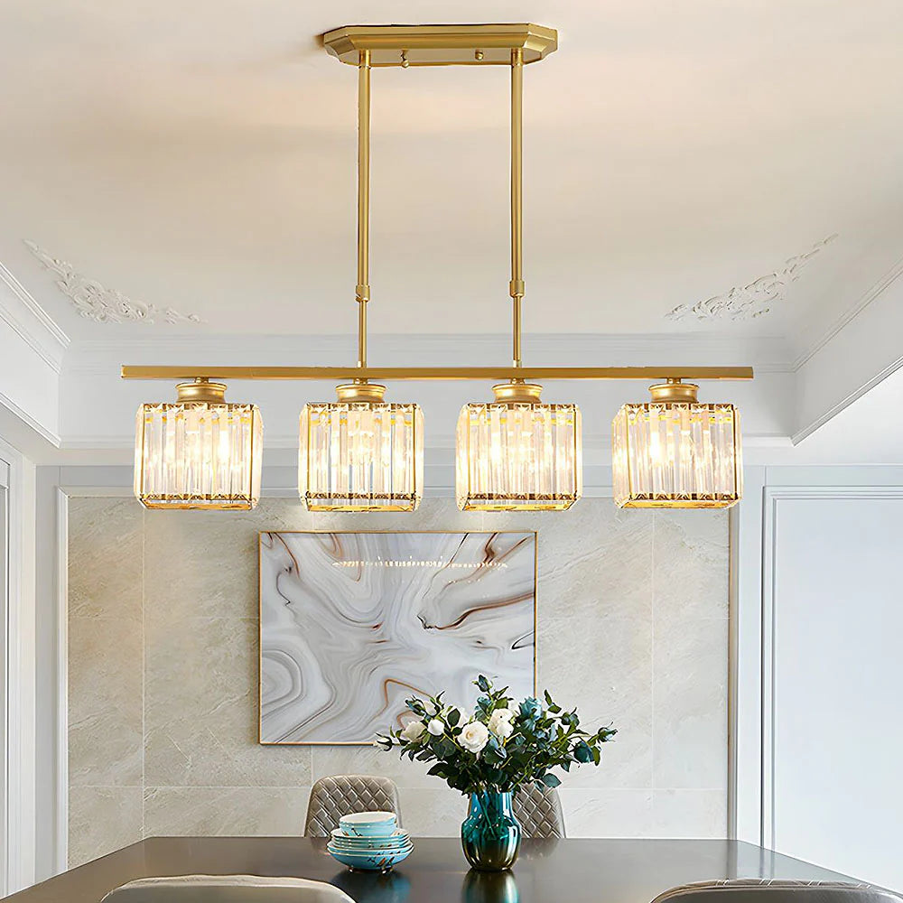Nordic Glazen Hanglamp met Meerdere Lichtpunten