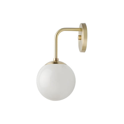 Moderne Halo korst Glazen Bol Wandlamp