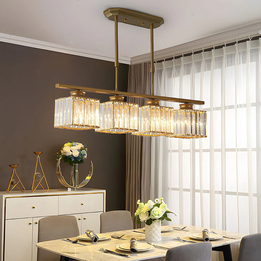 Nordic Glazen Hanglamp met Meerdere Lichtpunten