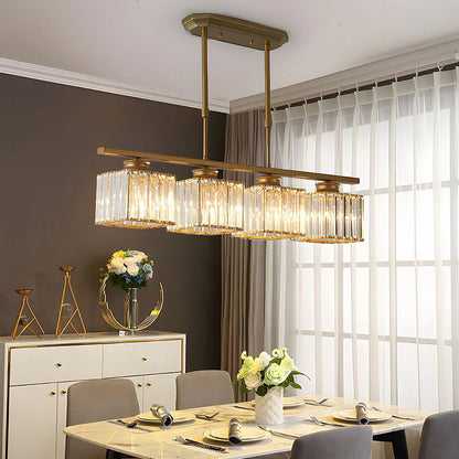 Nordic Glazen Hanglamp met Meerdere Lichtpunten