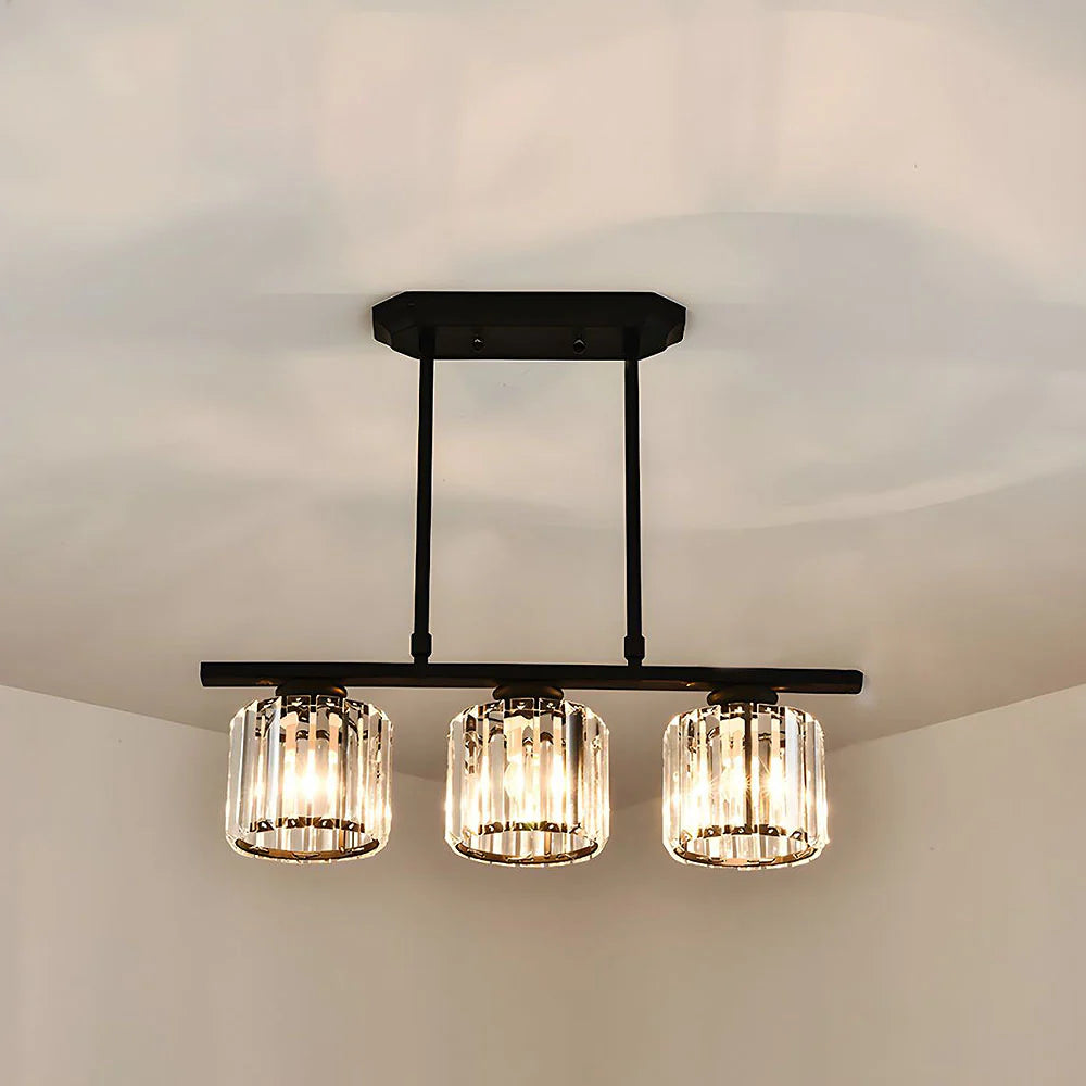 Nordic Glazen Hanglamp met Meerdere Lichtpunten