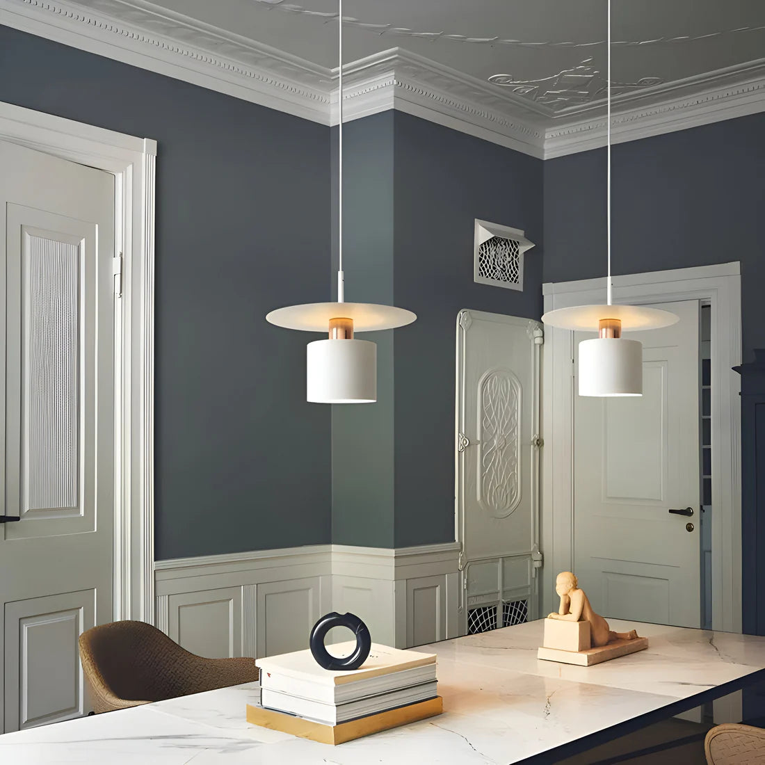 Scandinavische Vliegende Schotel Ronde Hanglamp