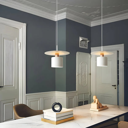 Scandinavische Vliegende Schotel Ronde Hanglamp