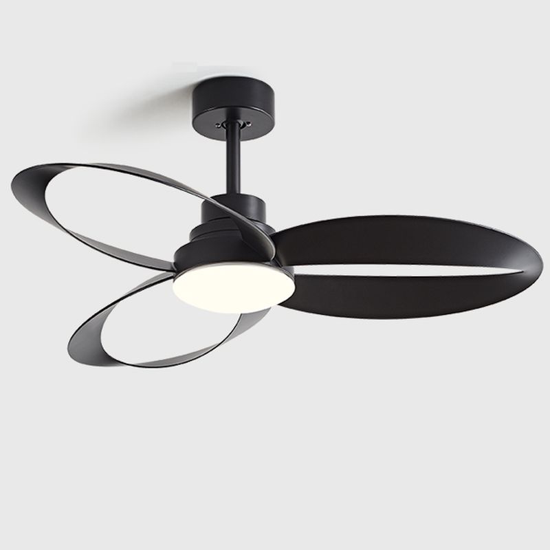 Luxe 3 Mahoniebladen Dubbele LED Plafondventilator