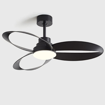 Luxe 3 Mahoniebladen Dubbele LED Plafondventilator