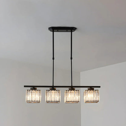 Nordic Glazen Hanglamp met Meerdere Lichtpunten