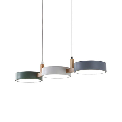 Stijlvolle Metalen Nordic Flush Plafondlicht