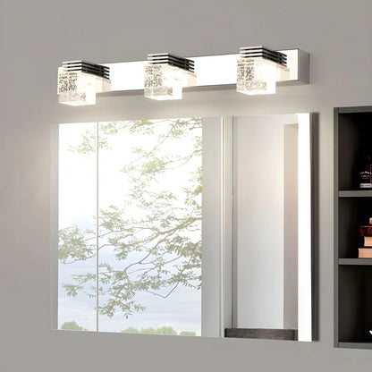Kristal Zilver Luxe LED Wandlamp