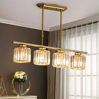 Nordic Glazen Hanglamp met Meerdere Lichtpunten
