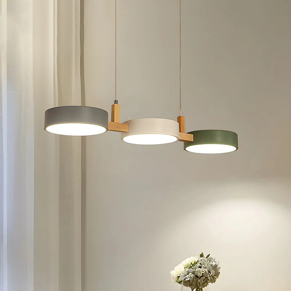 Stijlvolle Metalen Nordic Flush Plafondlicht