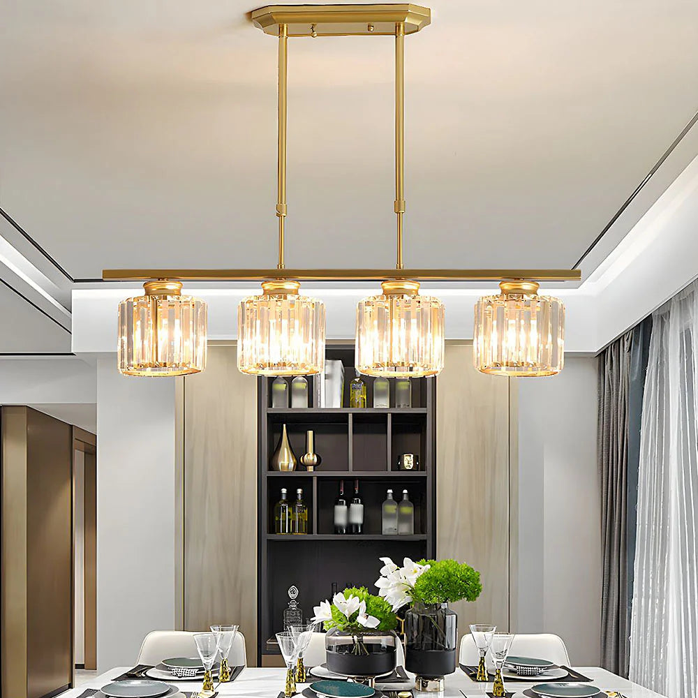 Nordic Glazen Hanglamp met Meerdere Lichtpunten