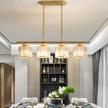 Nordic Glazen Hanglamp met Meerdere Lichtpunten