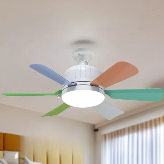 AuraBreeze 6-Blads Flushmount LED Plafondventilator